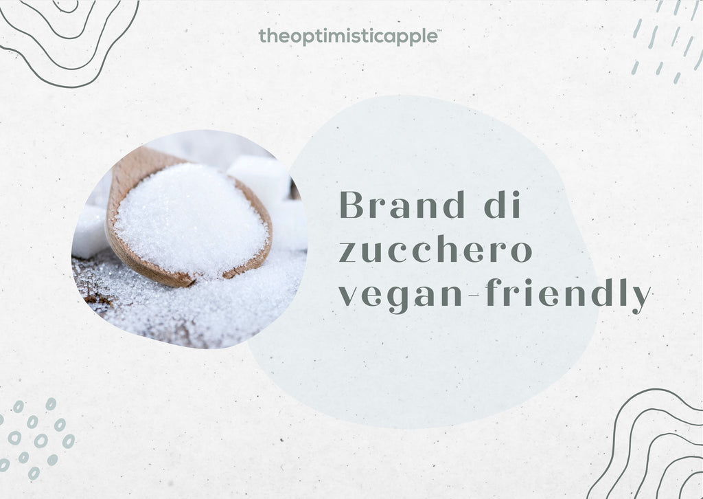 Brand di zucchero vegan-friendly
